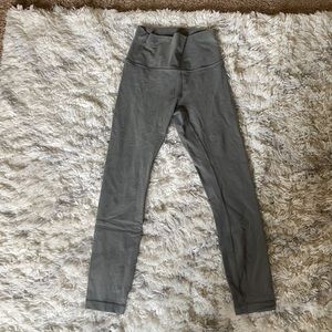 lululemon high rise gray leggings